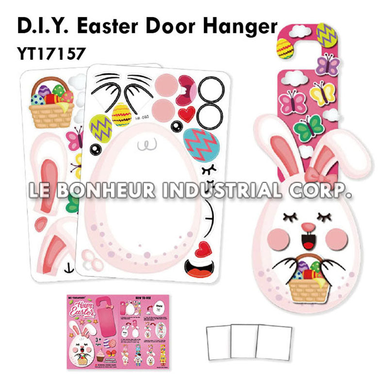 D.I.Y. Easter Door Hanger