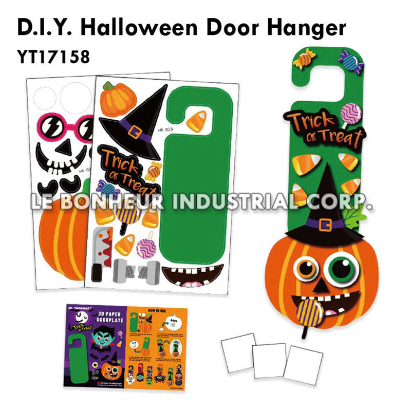 D.I.Y. Halloween Door Hanger