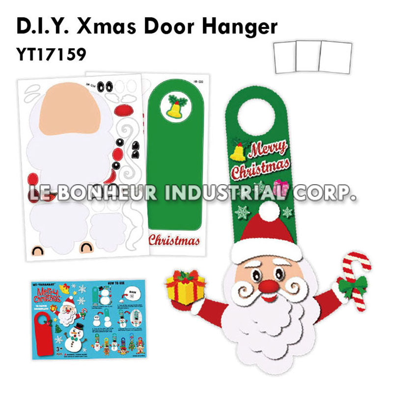 D.I.Y. Xmas Door Hanger