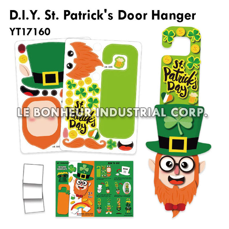 D.I.Y. St. Patrick's Door Hanger