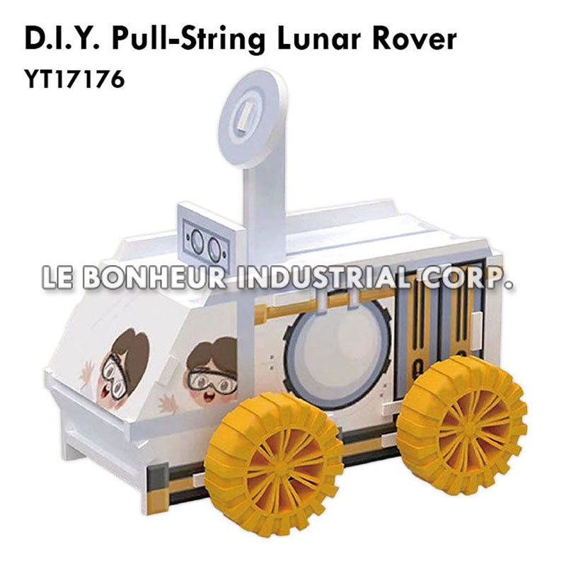 D.I.Y. Pull-String Lunar Rover