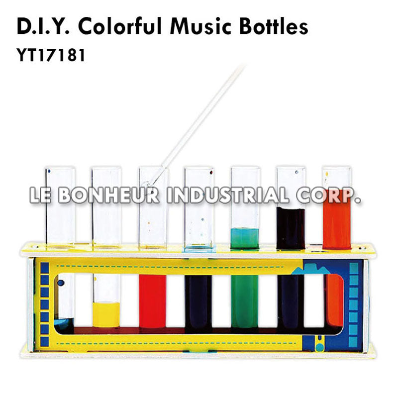 D.I.Y. Colorful Music Bottles