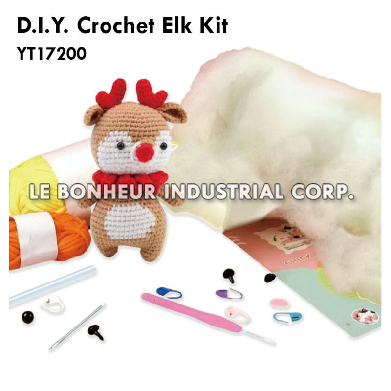 D.I.Y. Crochet Elk Kit