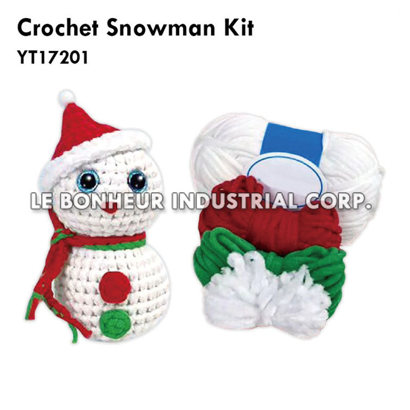 Crochet Snowman Kit