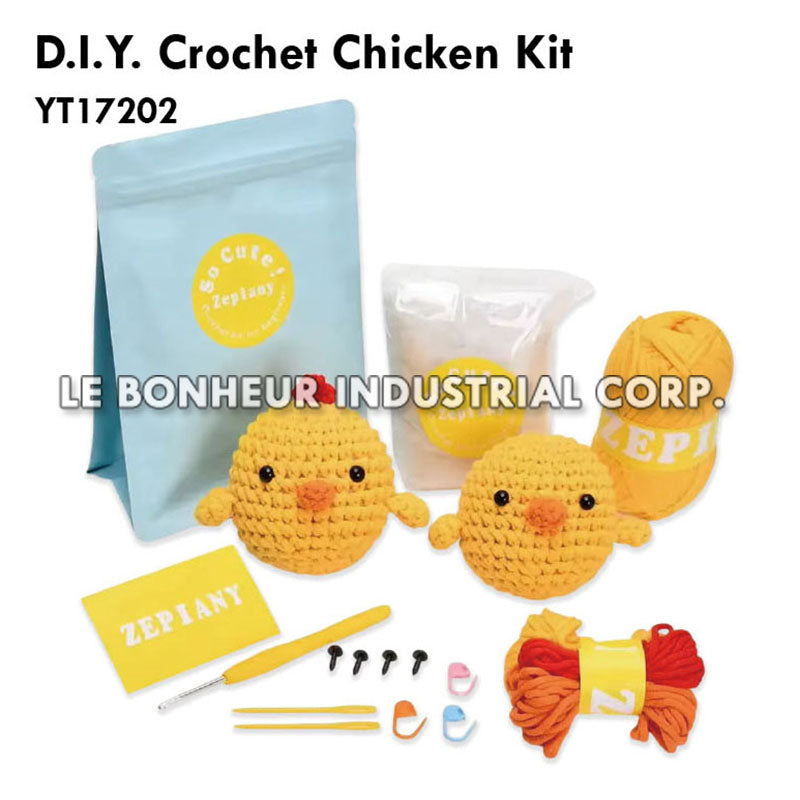 D.I.Y. Crochet Chicken Kit