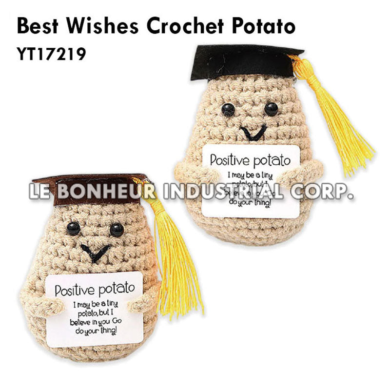 Best Wishes Crochet Potato