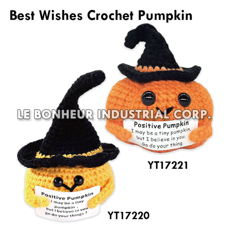 Best Wishes Crochet Pumpkin
