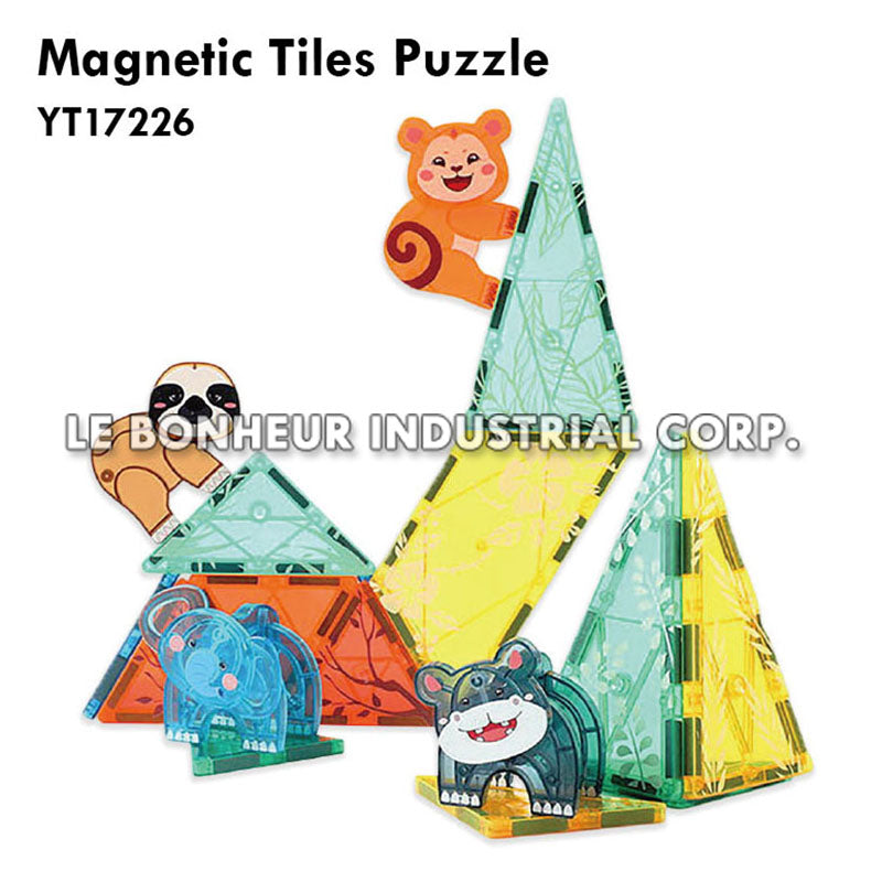 Magnetic Tiles Puzzle