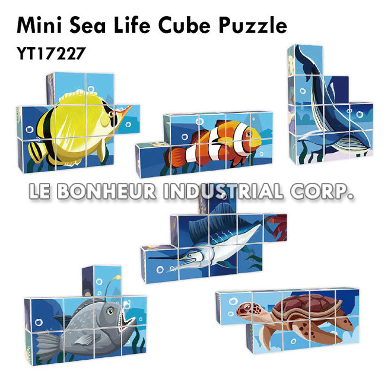 Mini Sea Life Cube Puzzle