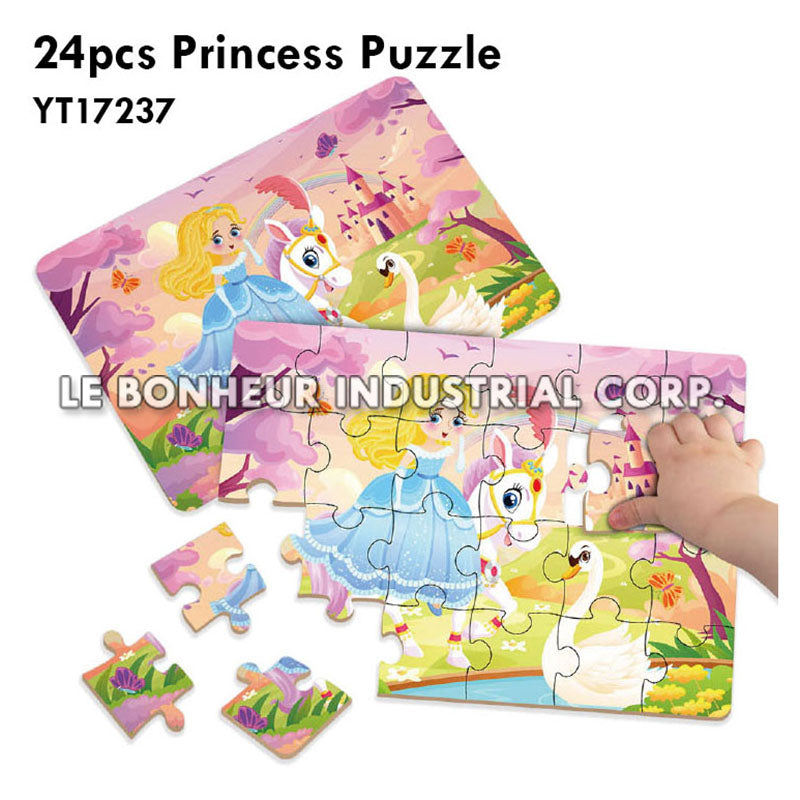 24pcs Princess Puzzle