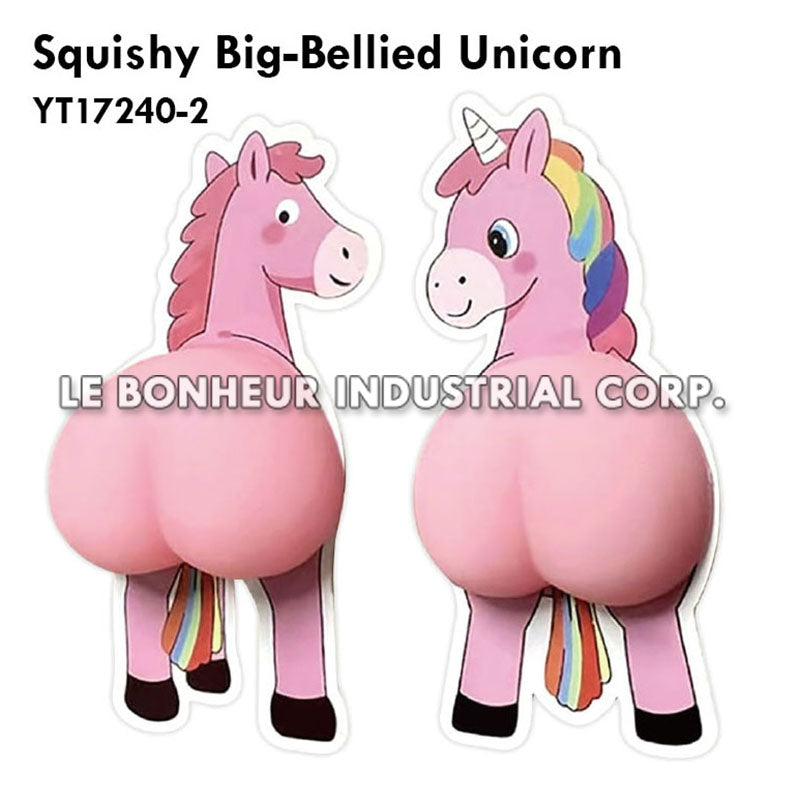Squishy Big-Bellied Unicorn (2pcs/Set)