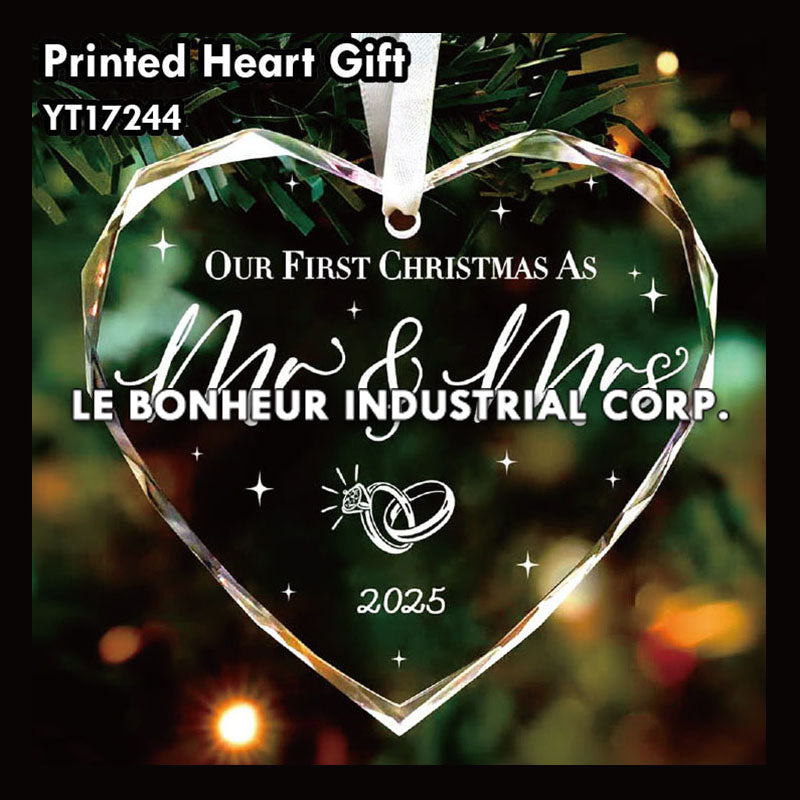 Printed Heart Gift