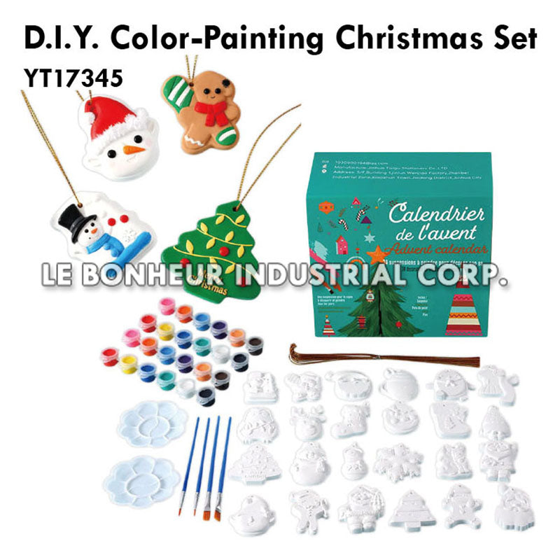 D.I.Y. Color-Painting Christmas Set