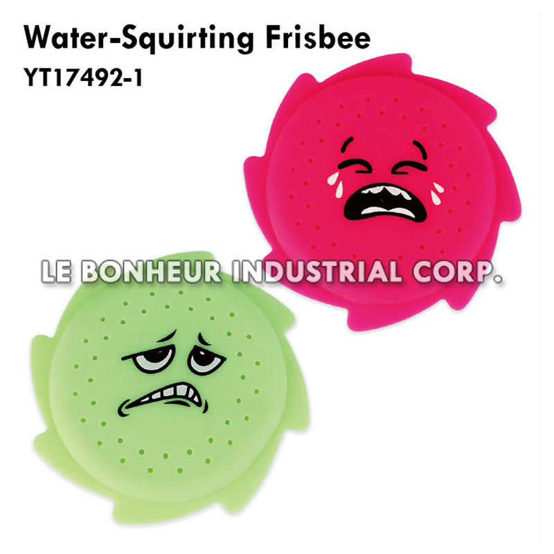 Water-Squirting Frisbee