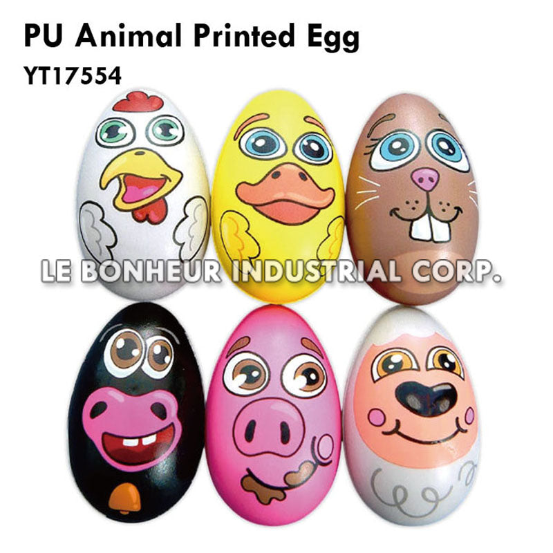 PU Animal Printed Egg