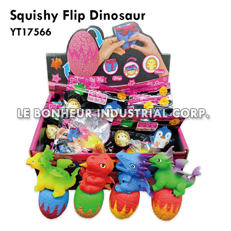 Squishy Flip Dinosaur