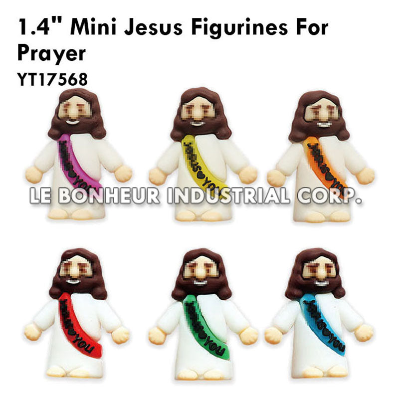 1.4" Mini Jesus Figurines Forprayer