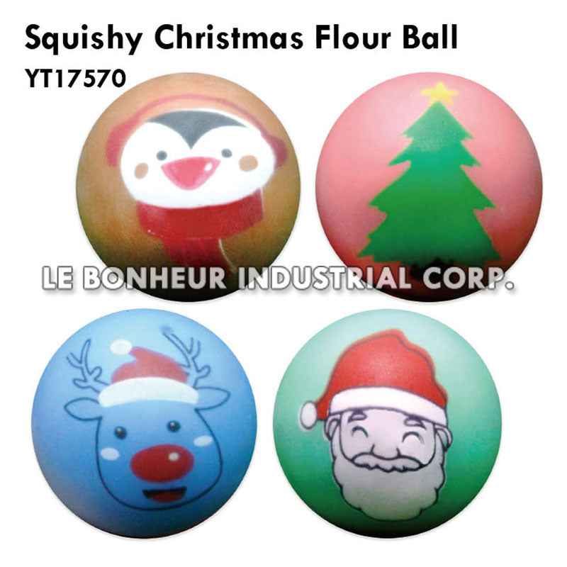 Squishy Christmas Flour Ball