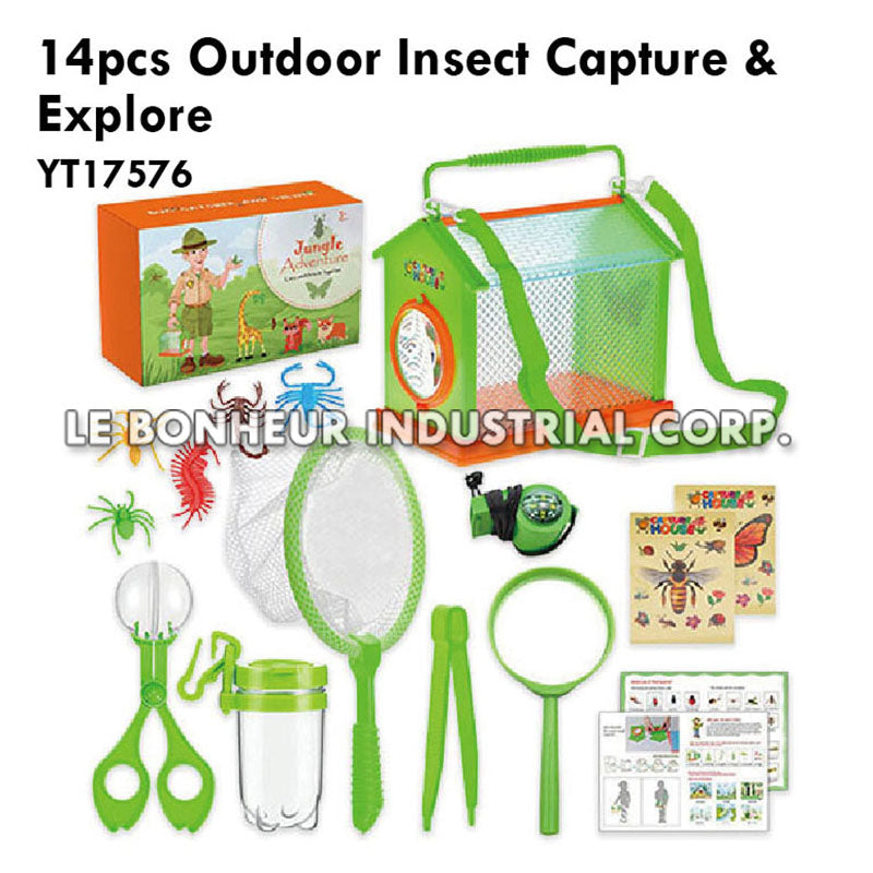 14pcs Outdoor Insect Capture & Explore