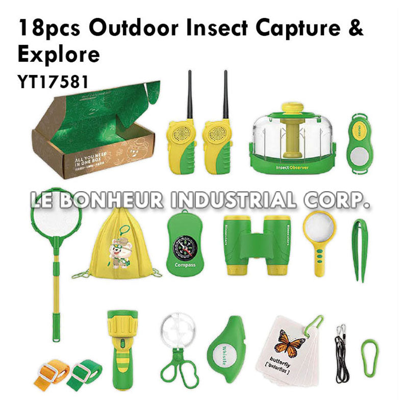 18pcs Outdoor Insect Capture & Explore