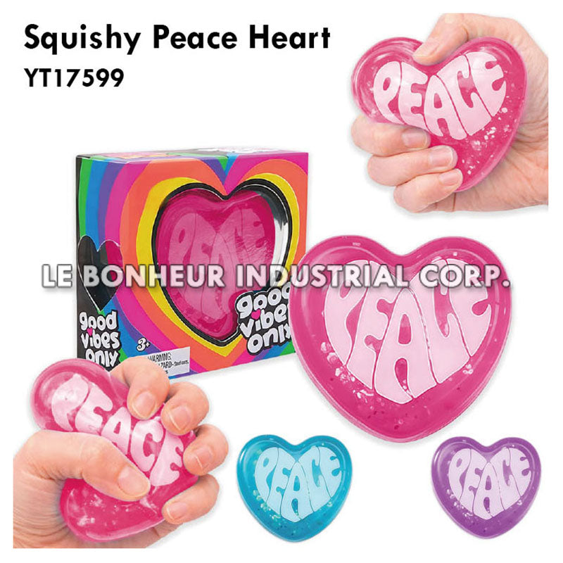 Squishy Peace Heart