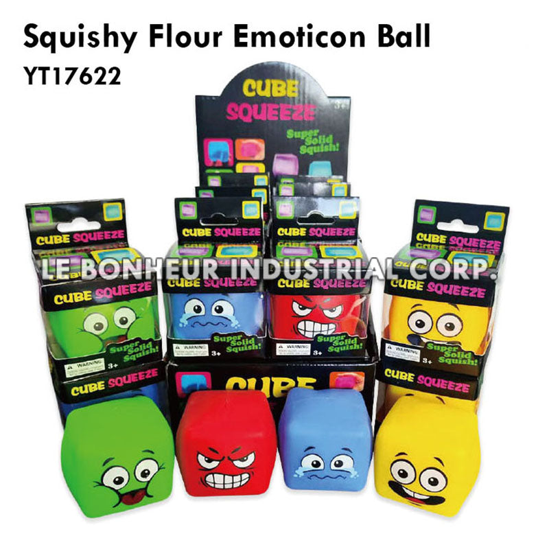 Squishy Flour Emoticon Ball