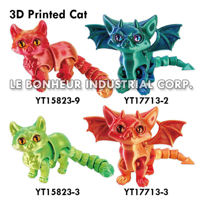3D Printed Devil Cat