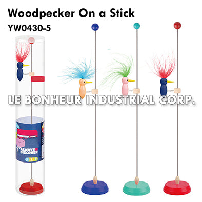 Woodpecker On A Stick