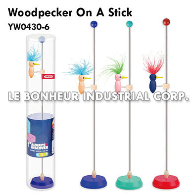 Woodpecker On A Stick