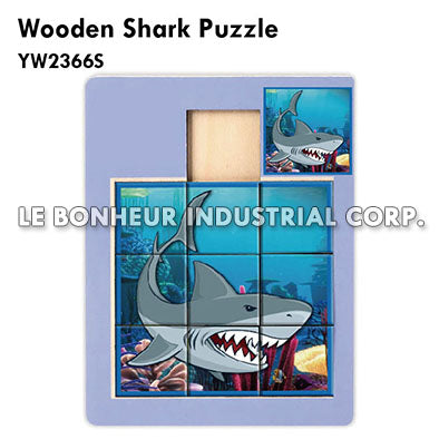Wooden Shark Puzzle