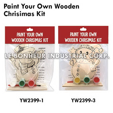 Paint Your Own Wooden Chrisimas Kit