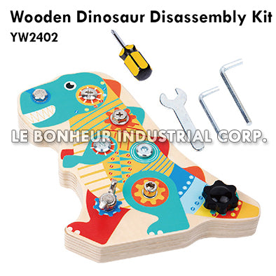 Wooden Dinosaur Disassembly Kit