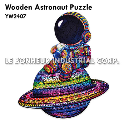 Wooden Astronaut Puzzle