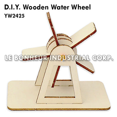D.I.Y. Wooden Water Wheel