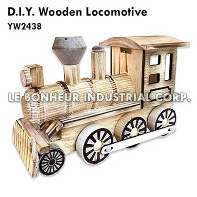 D.I.Y. Wooden Locomotive