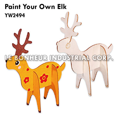 Paint Your Own Elk