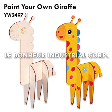 Paint Your Own Giraffe