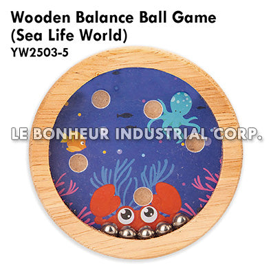 Wooden Balance Ball Game