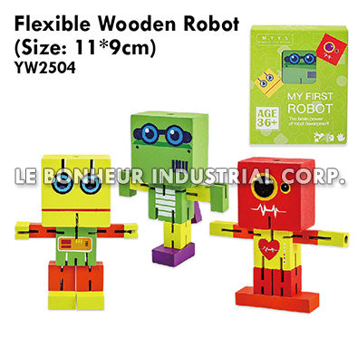 Flexible Wooden Robot