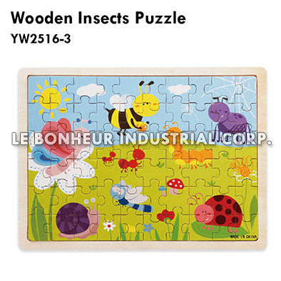 Wooden Insects Puzzle
