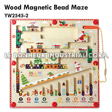 Wood Magnetic Bead Maze