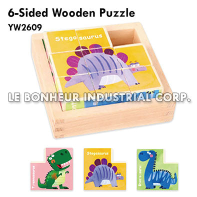 6-Sided Wooden Puzzle
