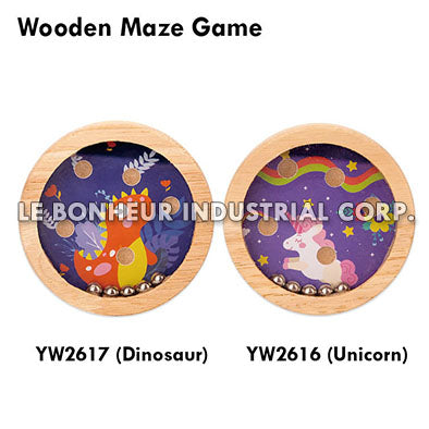 Dinosaur Wooden Maze Game