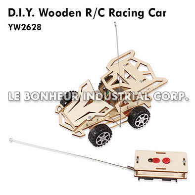 D.I.Y. Wooden R/C Racing Car