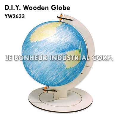 D.I.Y. Wooden Globe