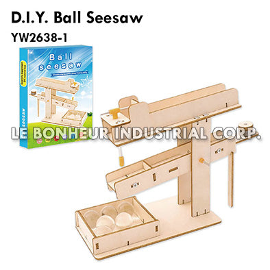 D.I.Y. Ball Seesaw
