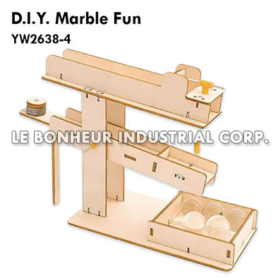 D.I.Y. Wooden Ball Seesaw