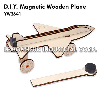 D.I.Y. Magnetic Wooden Plane