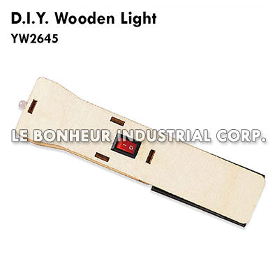 D.I.Y. Wooden Light