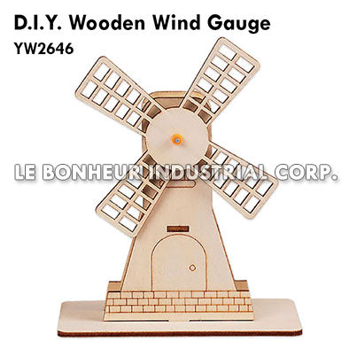 D.I.Y. Wooden Wind Gauge